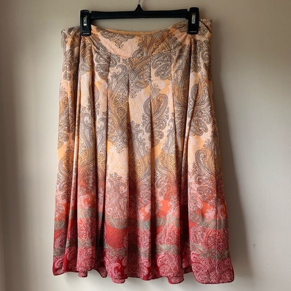 Emma James Dresses & Skirts - Emma James | paisley ombré skirt size 10